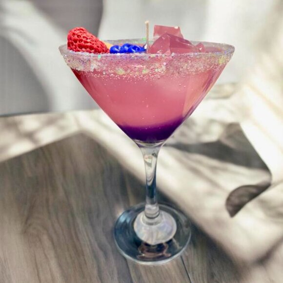 Handcrafted Other - Handcrafted "Jamaican me crazy" Martini Candle